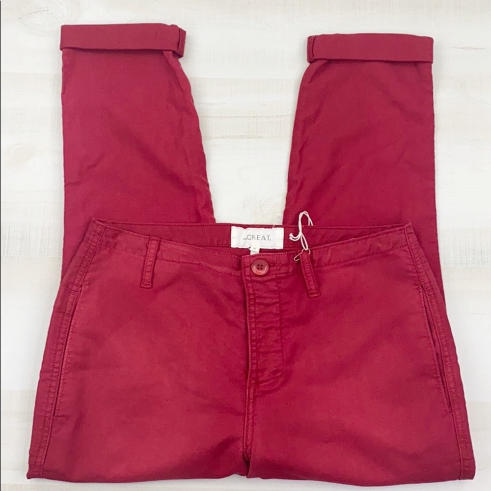 THE GREAT. The Carpenter Low Slung Trousers NWT - Picture 13 of 16